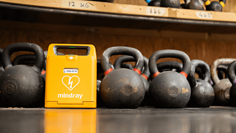 defibrillatore in palestra