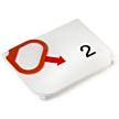 Cassetta per elettrodi didattici Physio-Control LIFEPAK CR2 - 11030