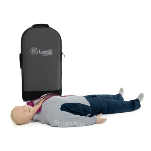 Laerdal Resusci Anne QCPR AED Manichino (pelle chiara) 
