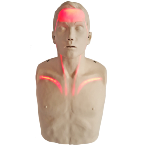 Manichino Brayden con led luminosi rossi - 3391