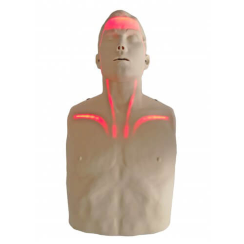 Manichino Brayden con led luminosi rossi - 7393