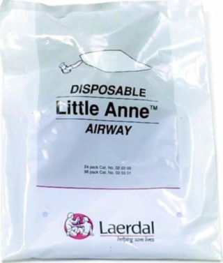 Laerdal Little Anne - Vie aeree - confezione da 24 pezzi - 9184
