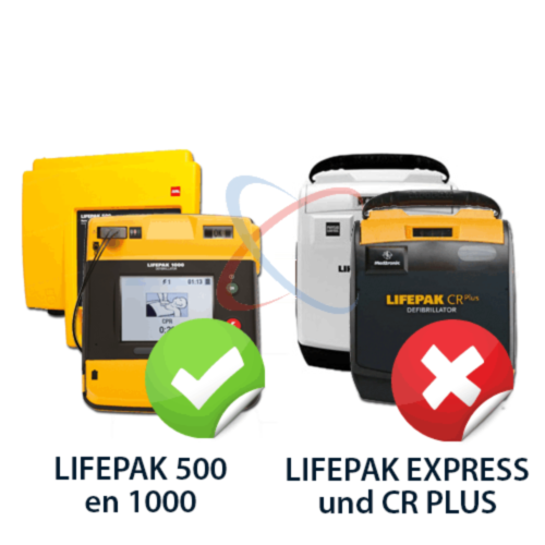 Physio-Control Staffa a parete Lifepak 500 e 1000 - 4656