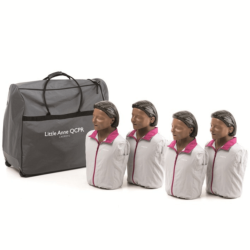Laerdal Little Anne QCPR scuro 4-pack - 5996
