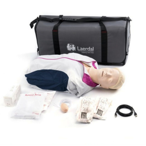Laerdal Resusci Anne QCPR torso con borsa trasporto morbida