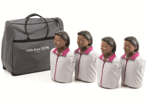 Laerdal Little Anne QCPR scuro 4-pack - 7988