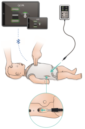 Laerdal Little Baby QCPR (Pelle scura) - 8338