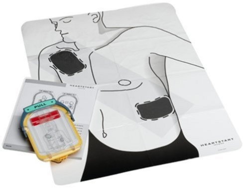 Philips Heartstart HS1 cassetta elettrodi didattici adulti - 7215