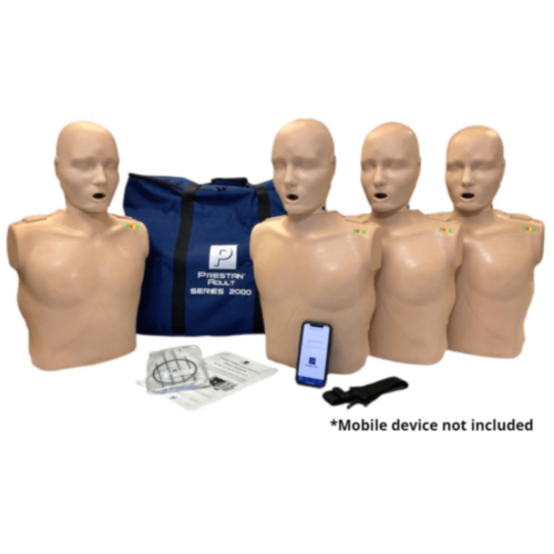 Prestan Professional Serie 2000 Manichino adulto Confezione da 4 (Pelle Chiara) 