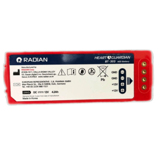 Radian Qbio Heartline batteria
