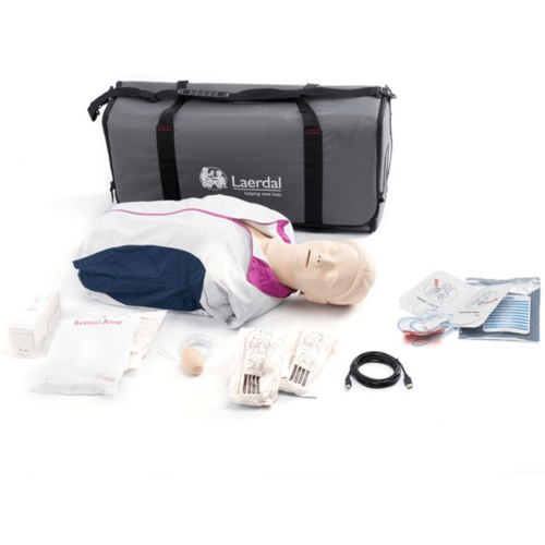 Laerdal Resusci Anne QCPR AED Tronco con borsa da trasporto (versione nuova) - 435