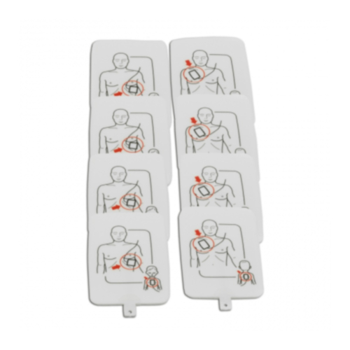 Adesivi sostitutivi Prestan per AED Trainer (4 paia)