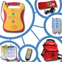 Pacchetto promozionale per defibrillatore didattico Defibtech Lifeline
