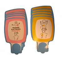 Physio-C. CR-plus elettrodi didattici pediatrici (5 coppie)