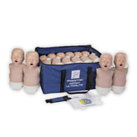Prestan Ultralite Baby CPR Manichino Confezione da 12 (Pelle chiara) 