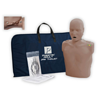 Manichino CPR Prestan Adulto Jaw-Thrust (pelle scura) 