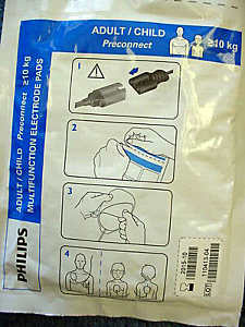 Philips HeartStart XL+/MRx elettrodi multifunzionali preconnessi per adulti 10 pz